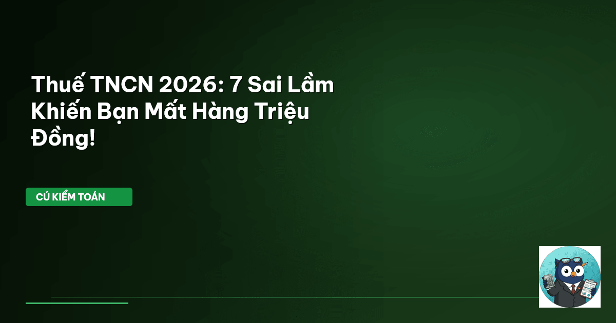 thuế tncn 2026