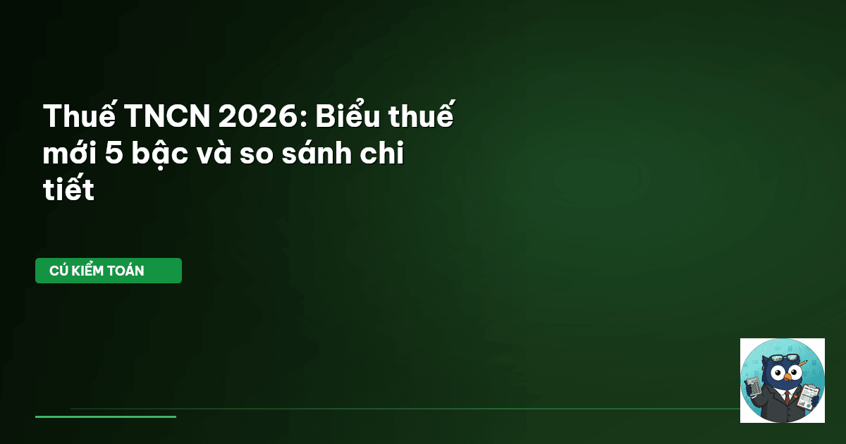 thuế tncn 2026