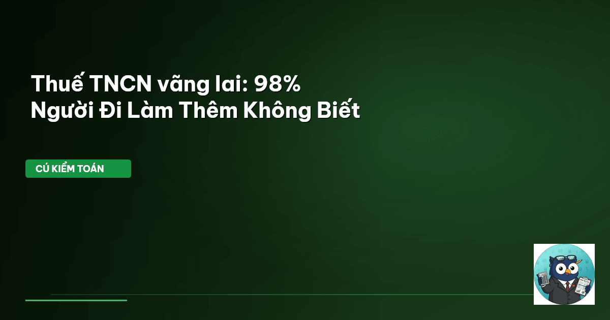 thuế TNCN vãng lai