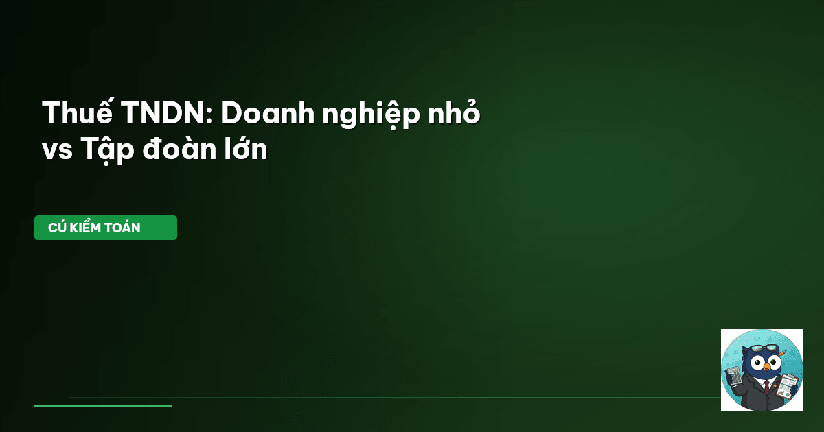 thuế TNDN