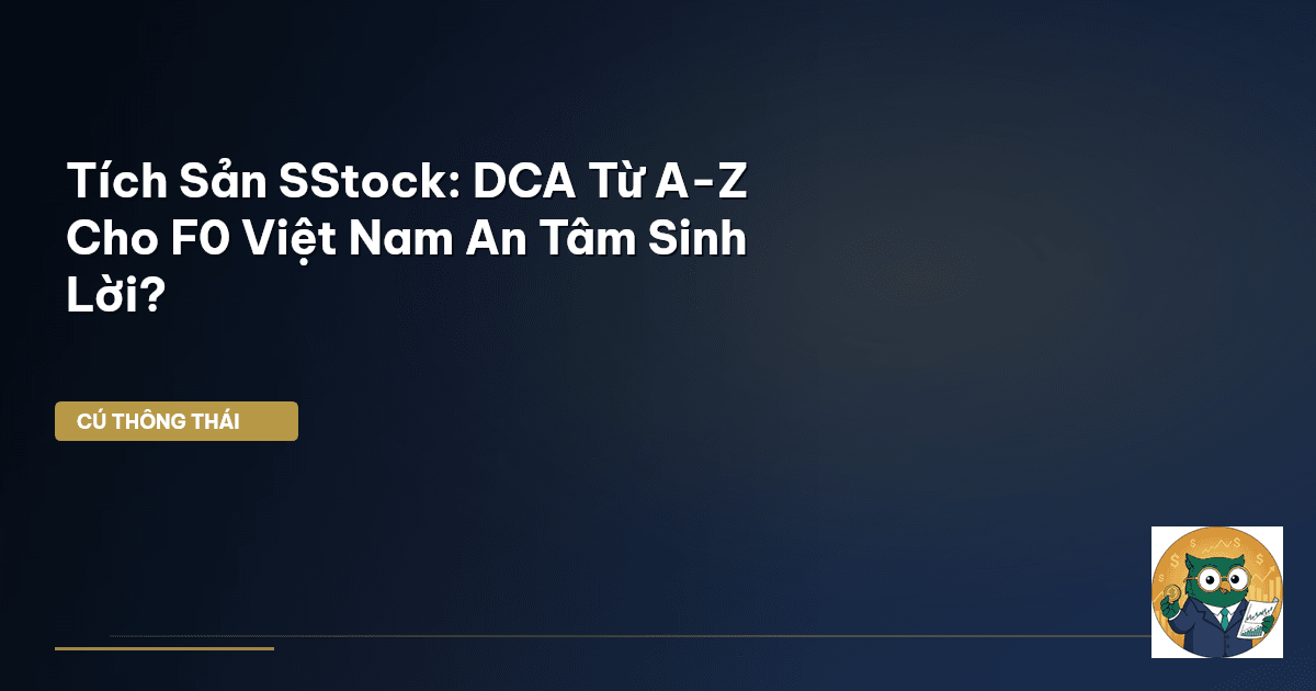 Tích Sản SStock: DCA Từ A-Z Cho F0 Việt Nam An Tâm Sinh Lời?