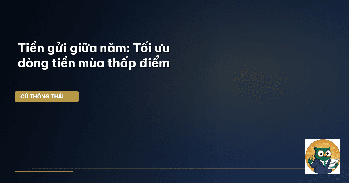 tối ưu tiền gửi