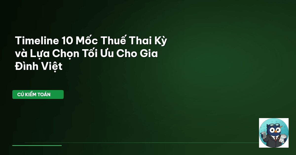 thuế thai kỳ