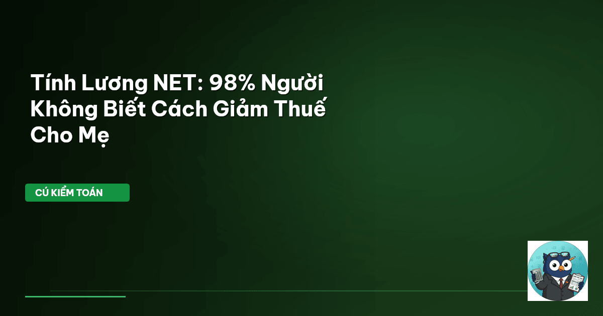 tính lương net