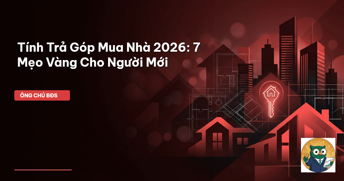 tính trả góp mua nhà