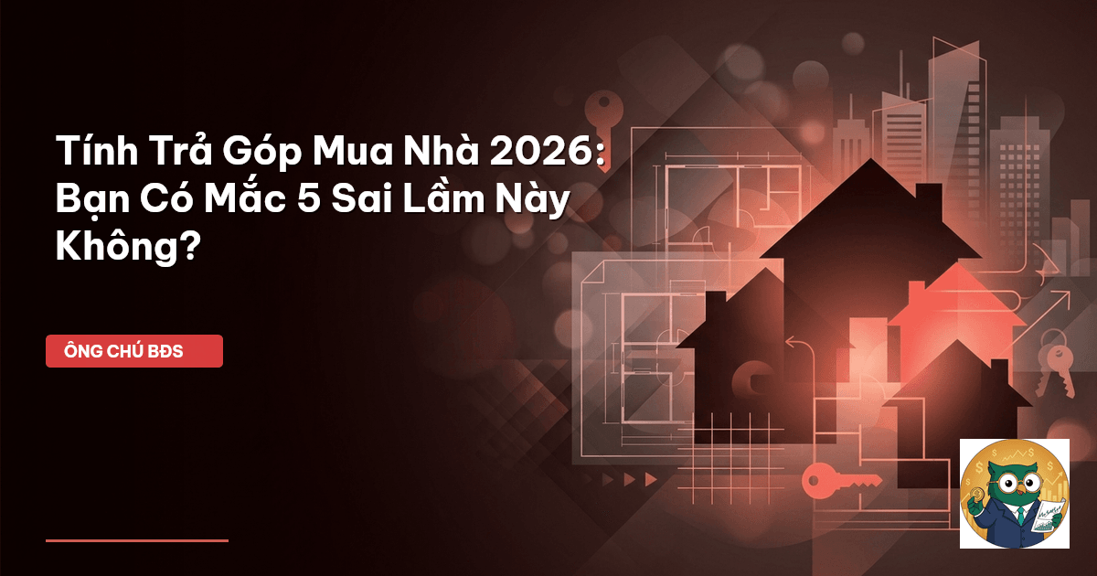 tính trả góp mua nhà