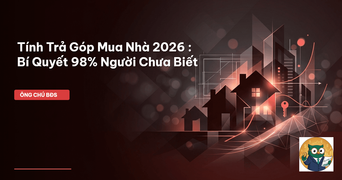 tính trả góp mua nhà
