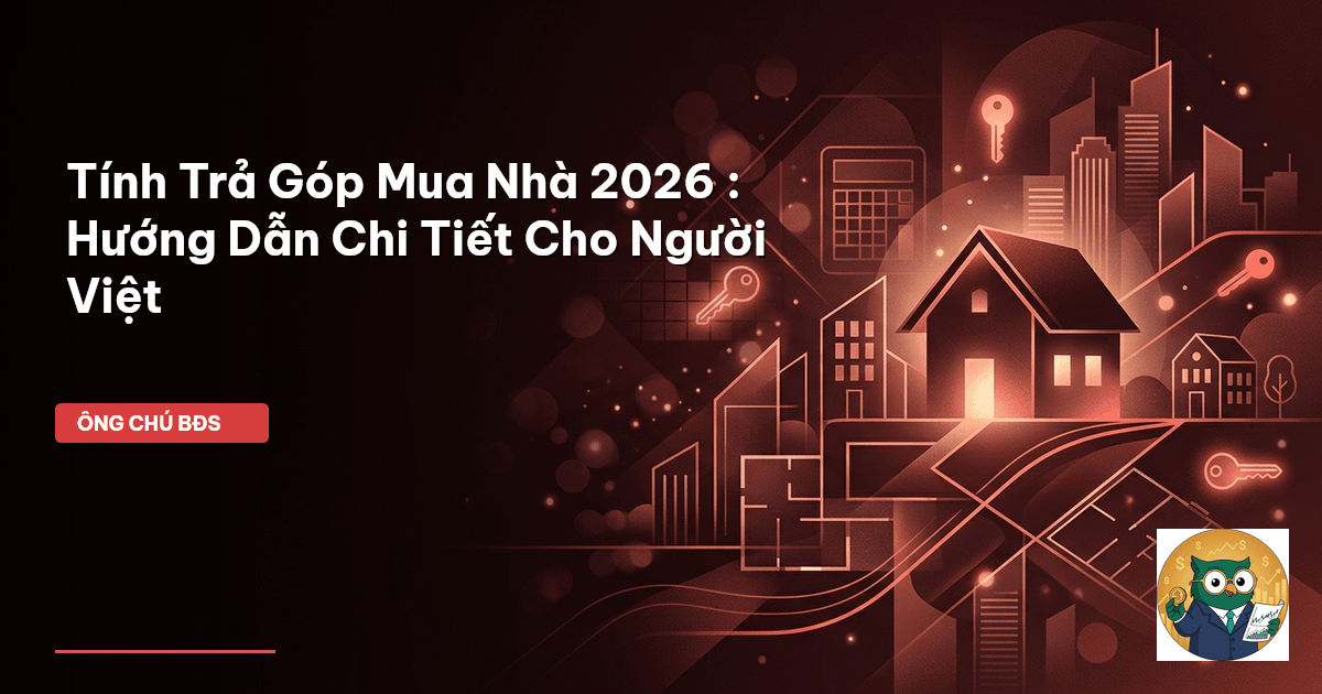 tính trả góp mua nhà