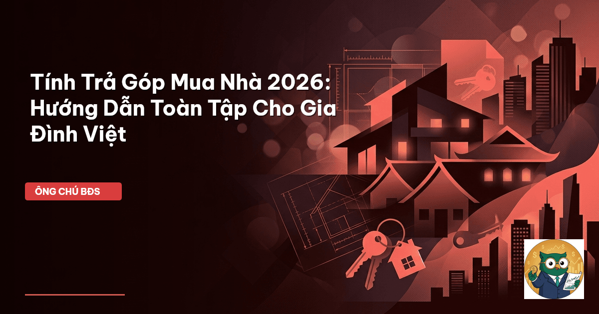 tính trả góp mua nhà