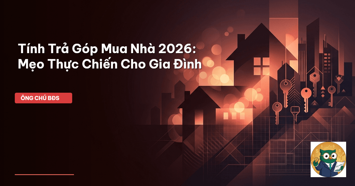 tính trả góp mua nhà