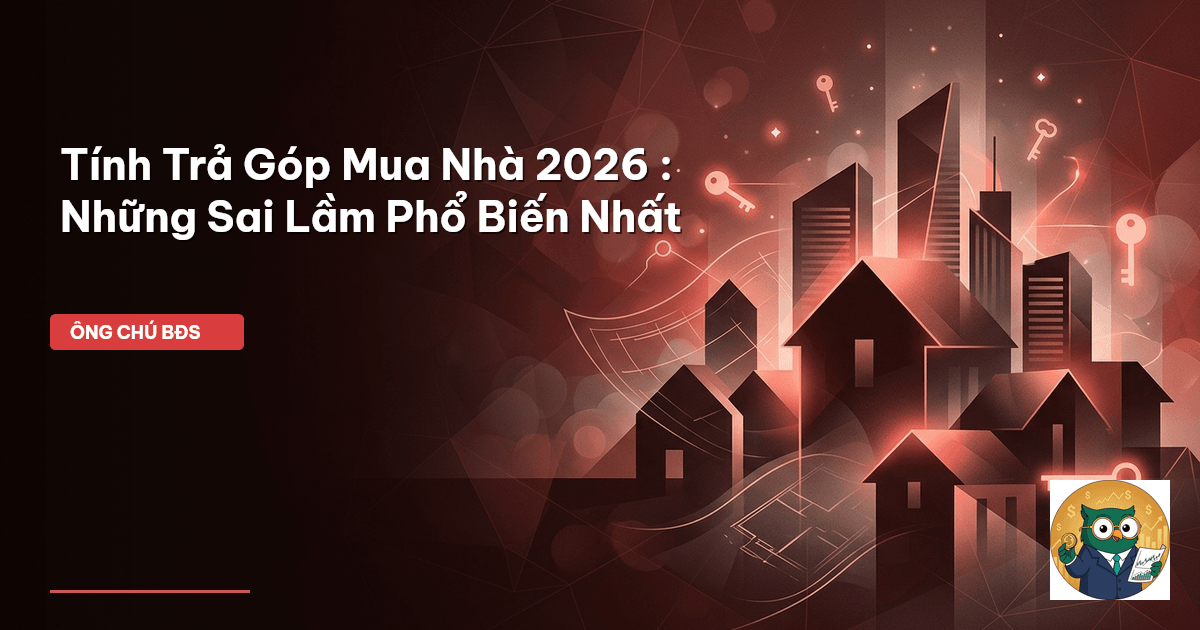 tính trả góp mua nhà