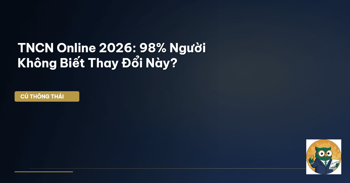 TNCN Online 2026: 98% Người Không Biết Thay Đổi Này?