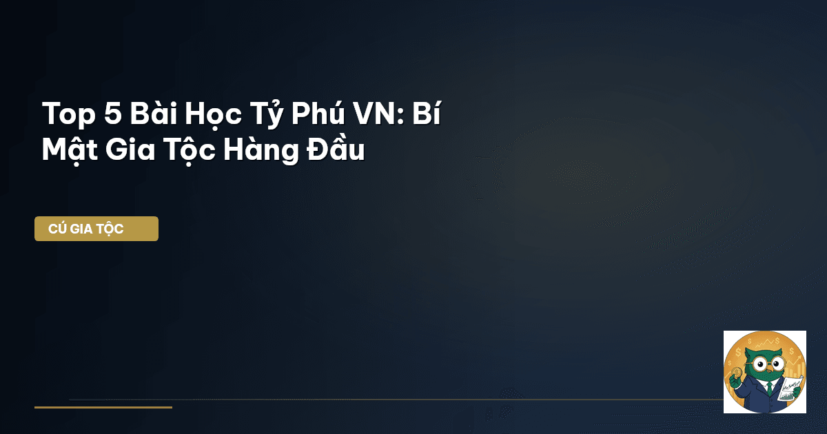 bài học tỷ phú VN