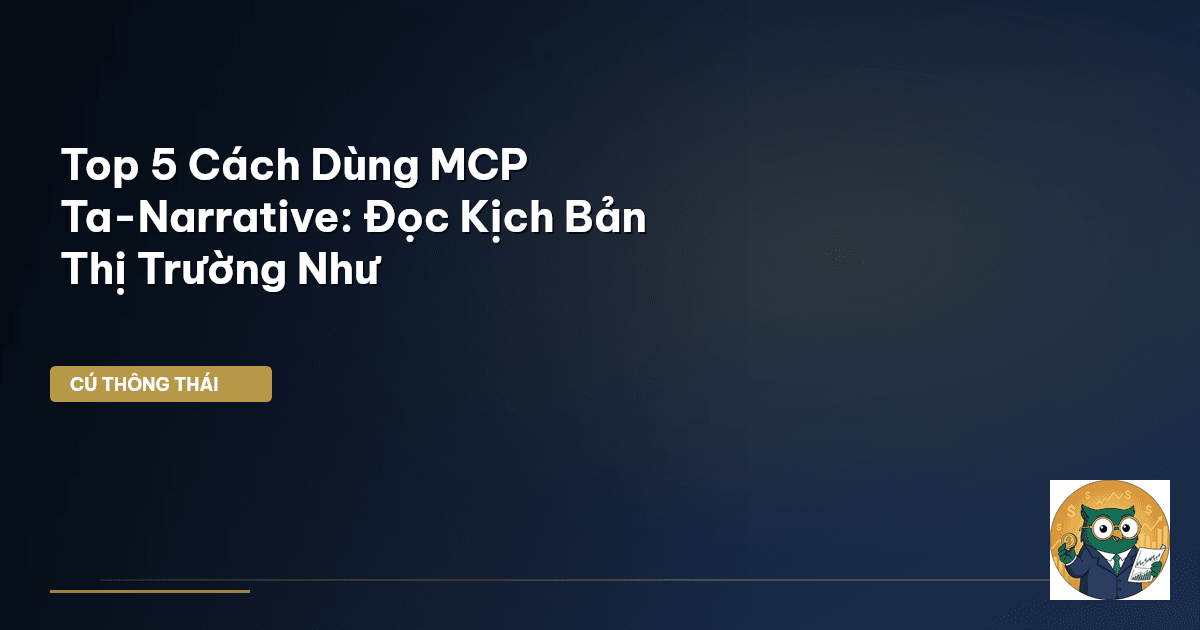 Top 5 Cách Dùng MCP Ta-Narrative: Đọc Kịch Bản Thị Trường Như