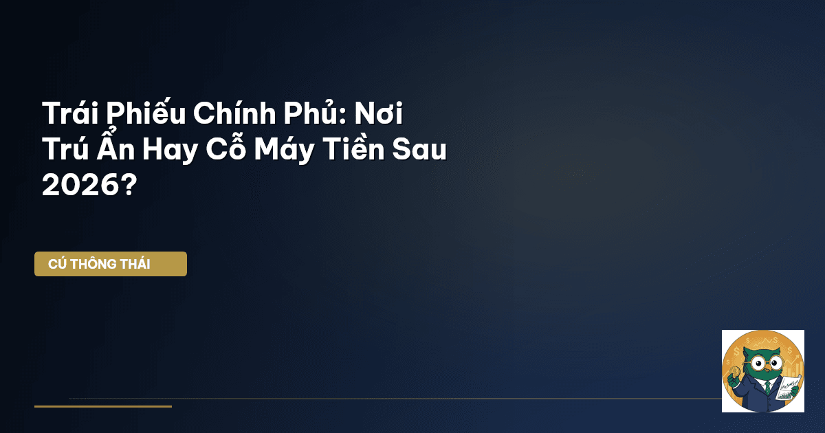 Trái Phiếu Chính Phủ: ‘Nơi Trú Ẩn’ Hay ‘Cỗ Máy Tiền’ Sau 2026?