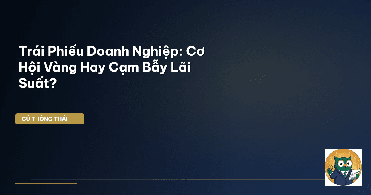 trái phiếu doanh nghiệp
