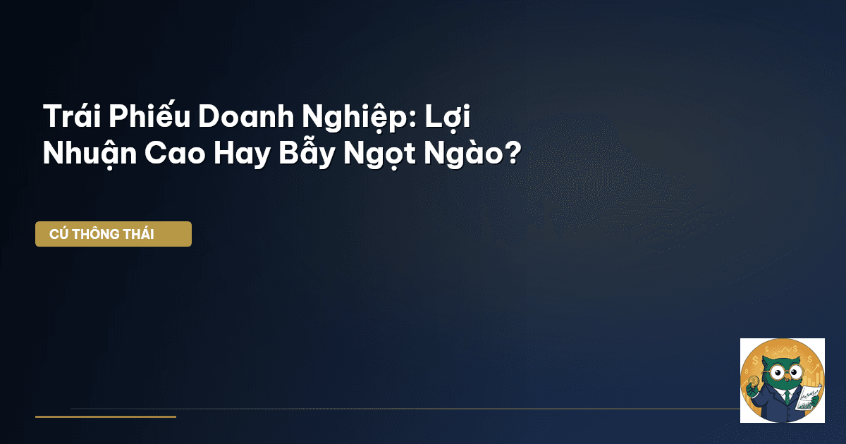 trái phiếu doanh nghiệp