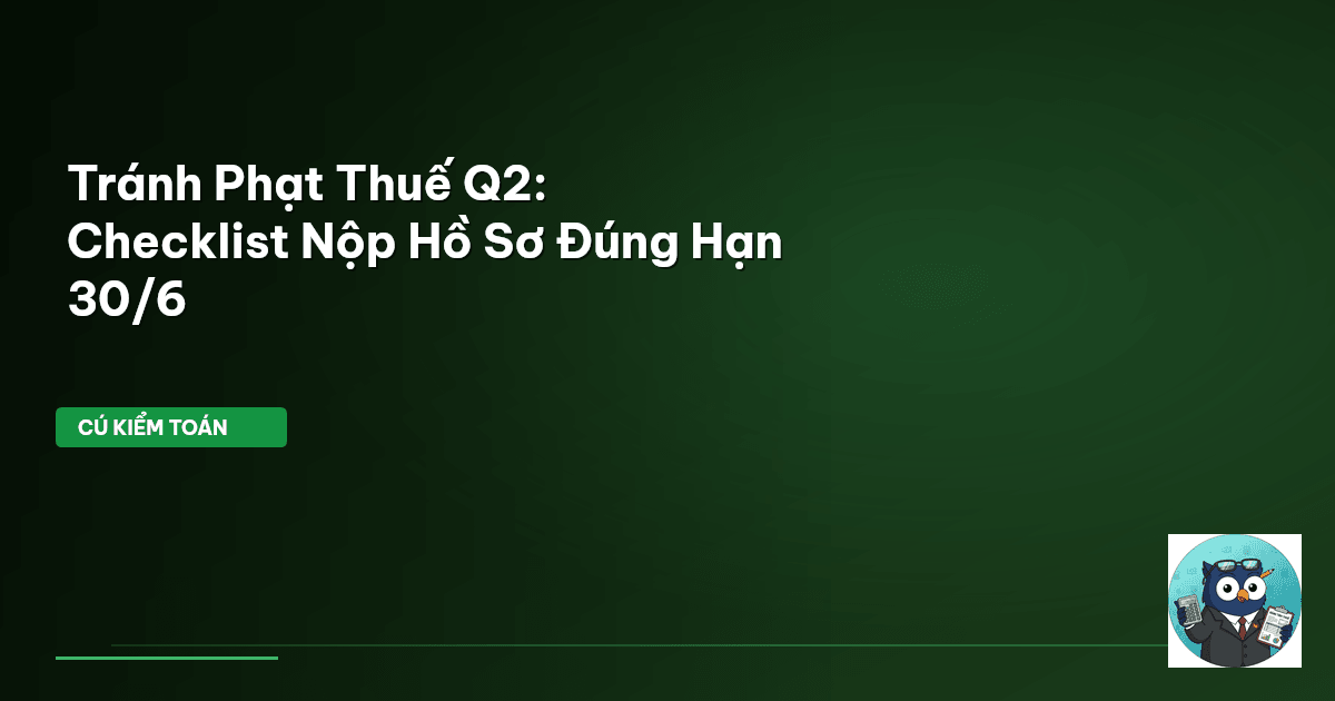phạt thuế Q2