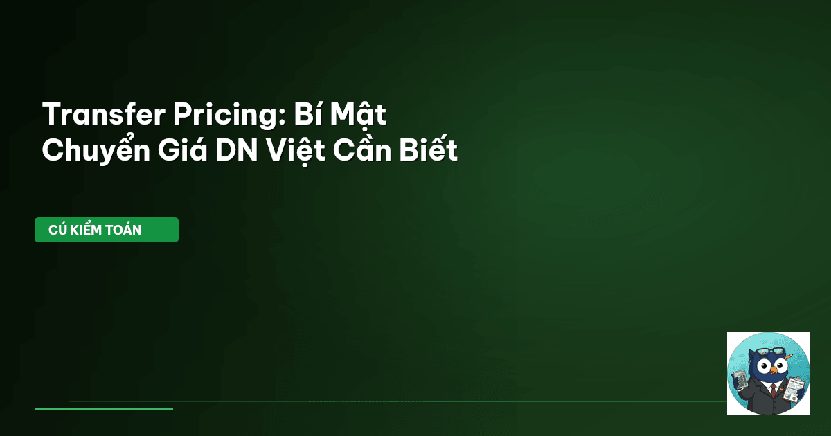 transfer pricing