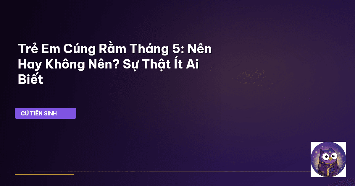 cúng Rằm tháng 5