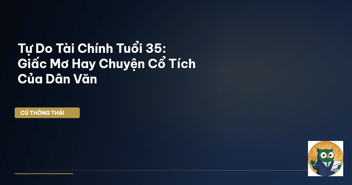 tự do tài chính tuổi 35