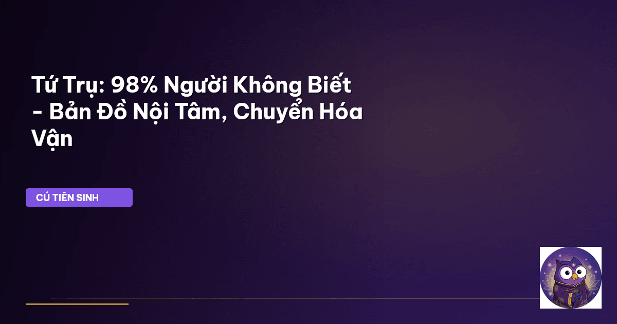 tứ trụ
