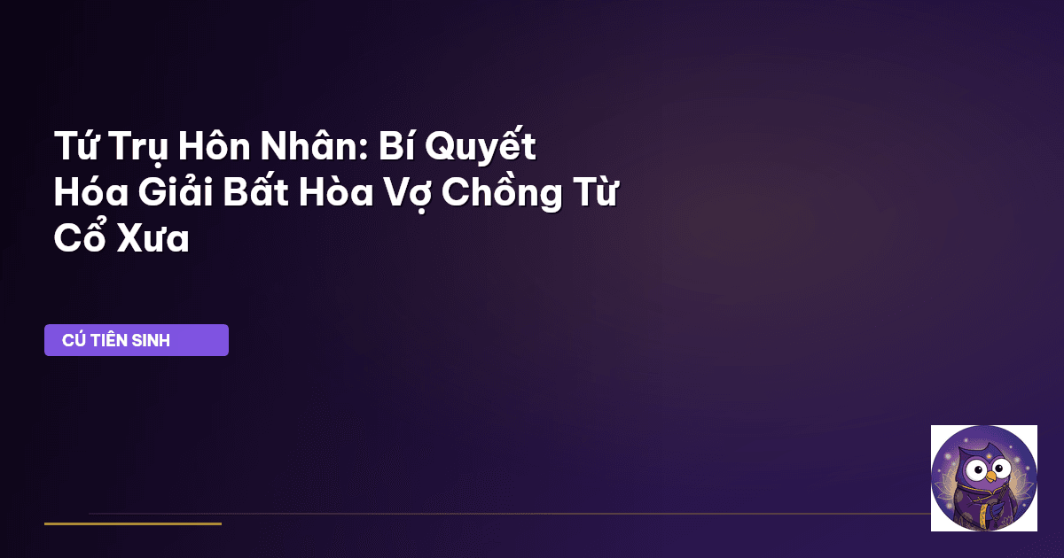Tứ trụ