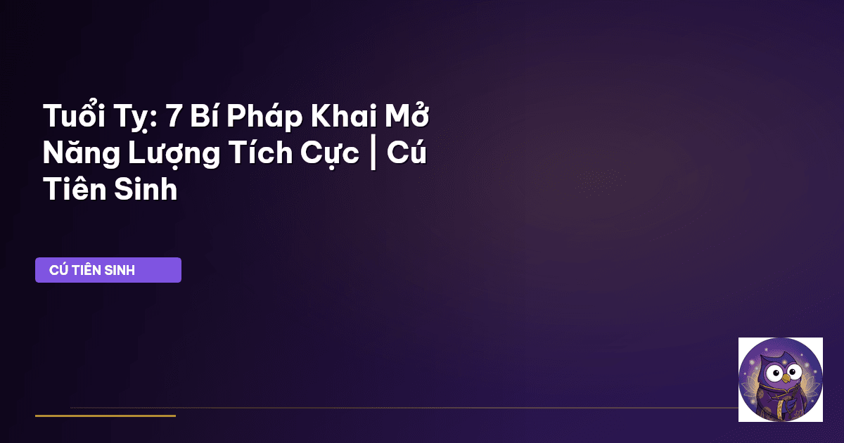 tuổi tỵ