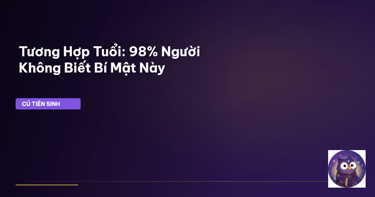 tương hợp tuổi