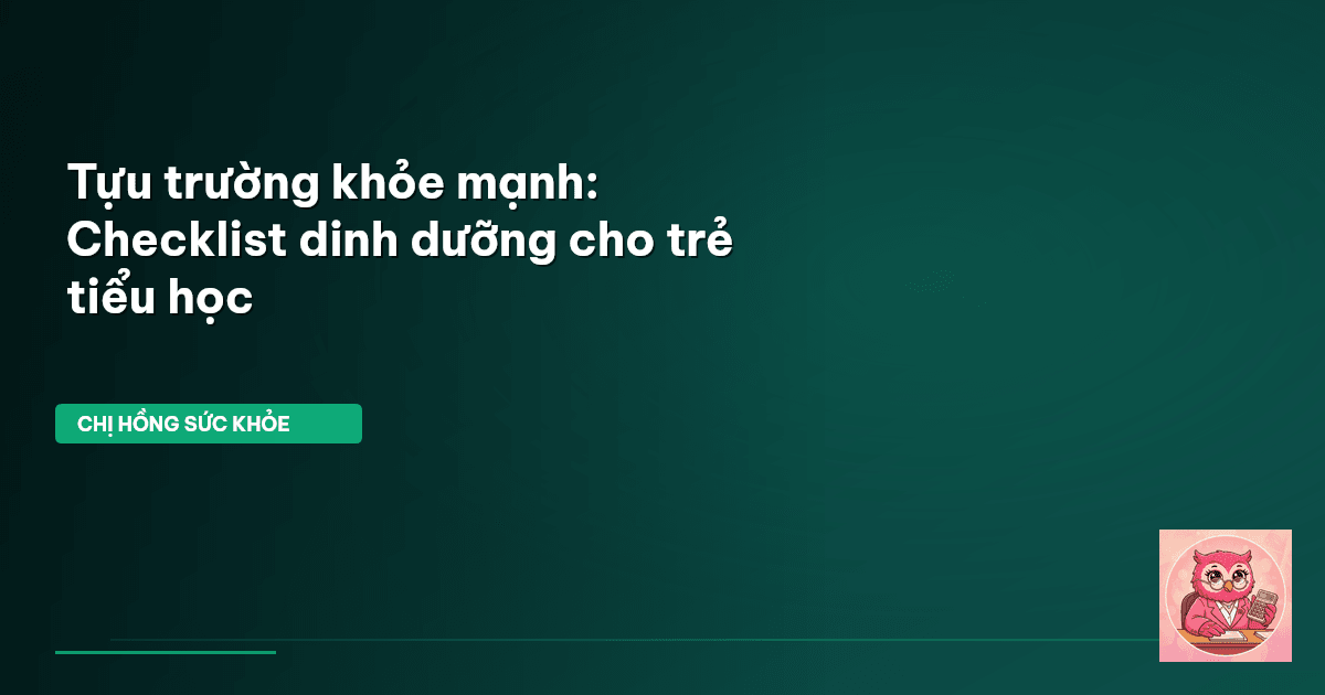 dinh dưỡng cho trẻ