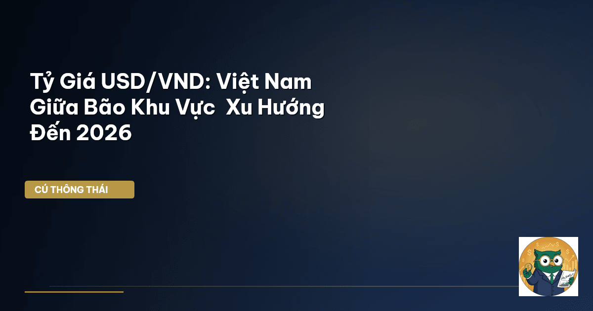 Tỷ Giá USD/VND: Việt Nam Giữa Bão Khu Vực – Xu Hướng Đến 2026