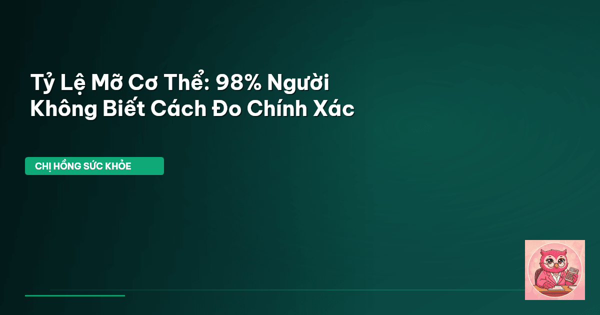 tỷ lệ mỡ cơ thể