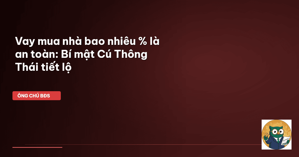 vay mua nhà