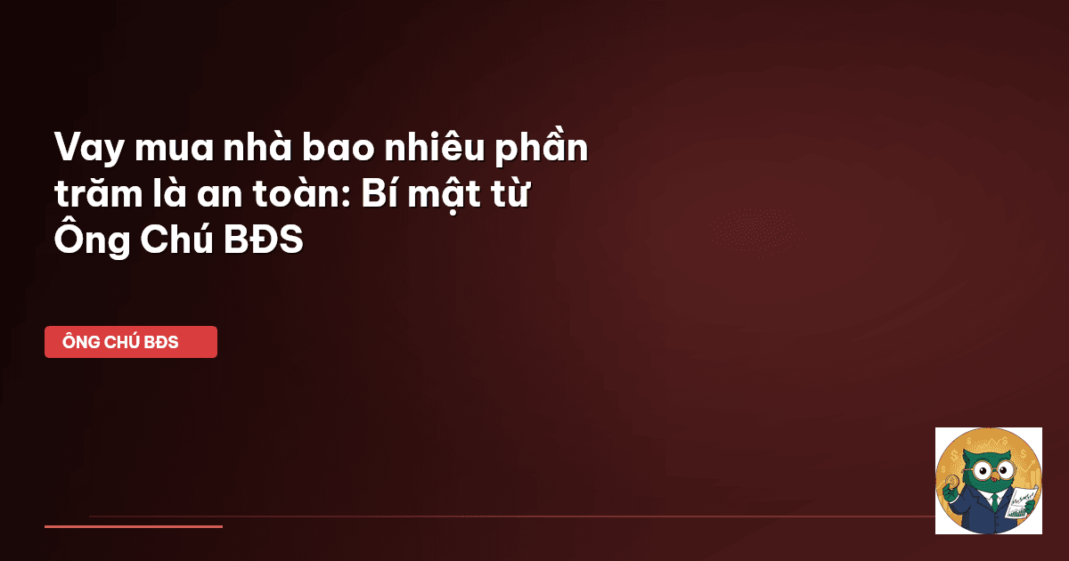vay mua nhà