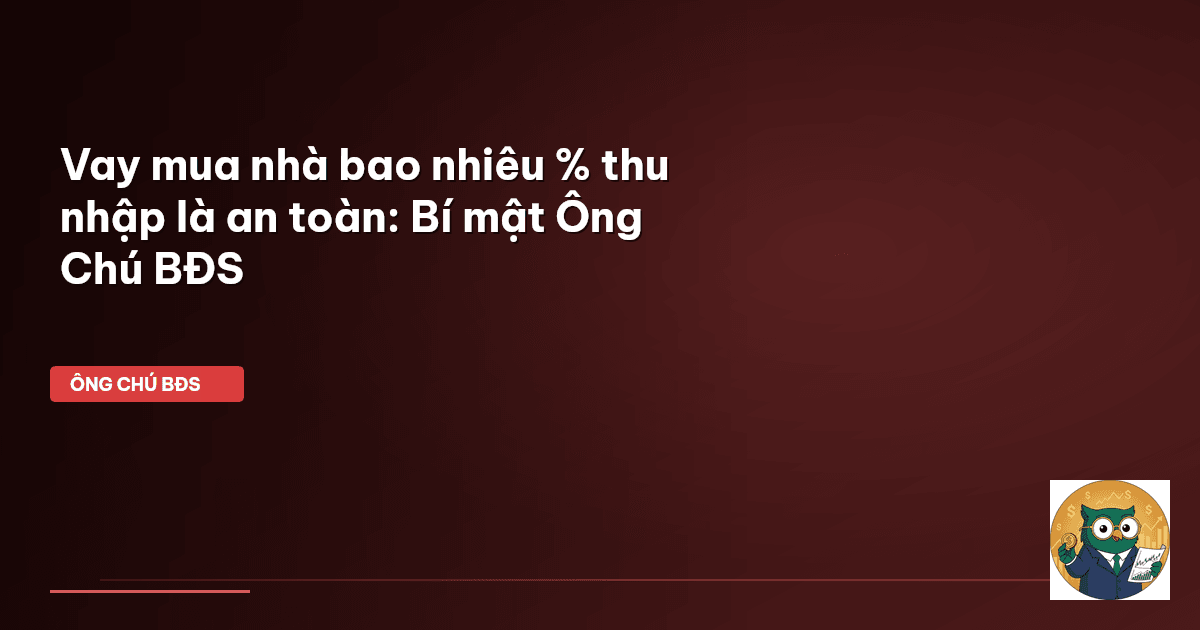 vay mua nhà an toàn