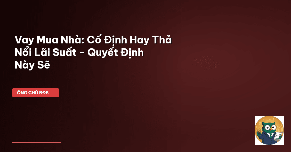 vay mua nhà