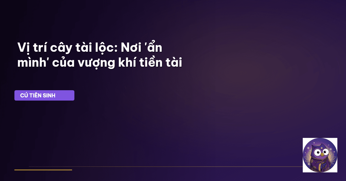 cây tài lộc