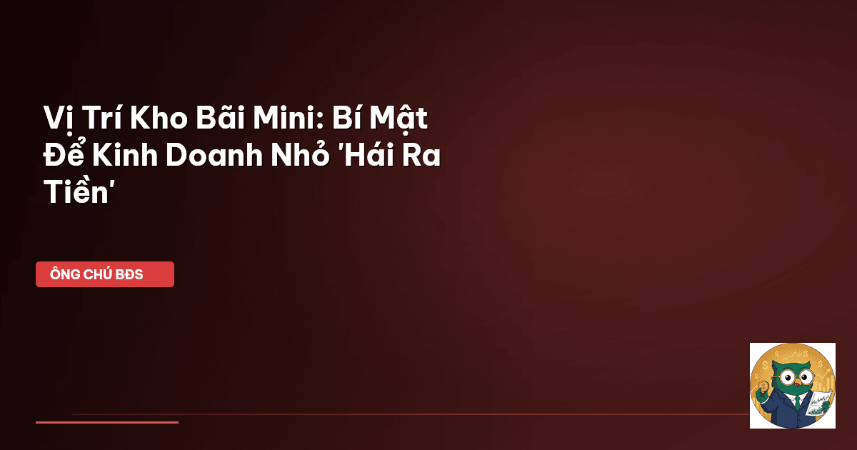 kho bãi mini