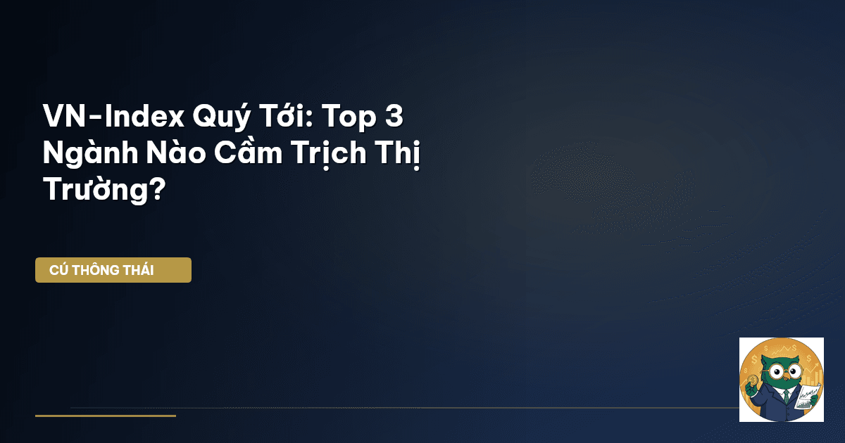 VN-Index Quý Tới: Top 3 Ngành Nào ‘Cầm Trịch’ Thị Trường?