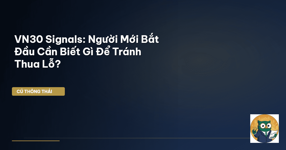 VN30 Signals: Người Mới Bắt Đầu Cần Biết Gì Để Tránh Thua Lỗ?