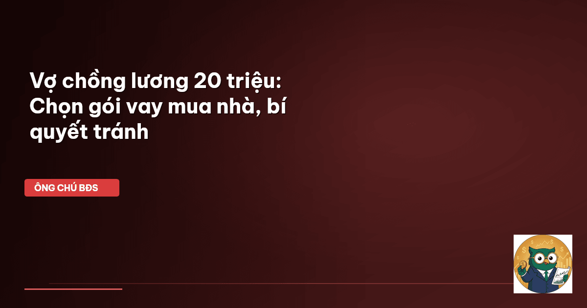 vay mua nhà