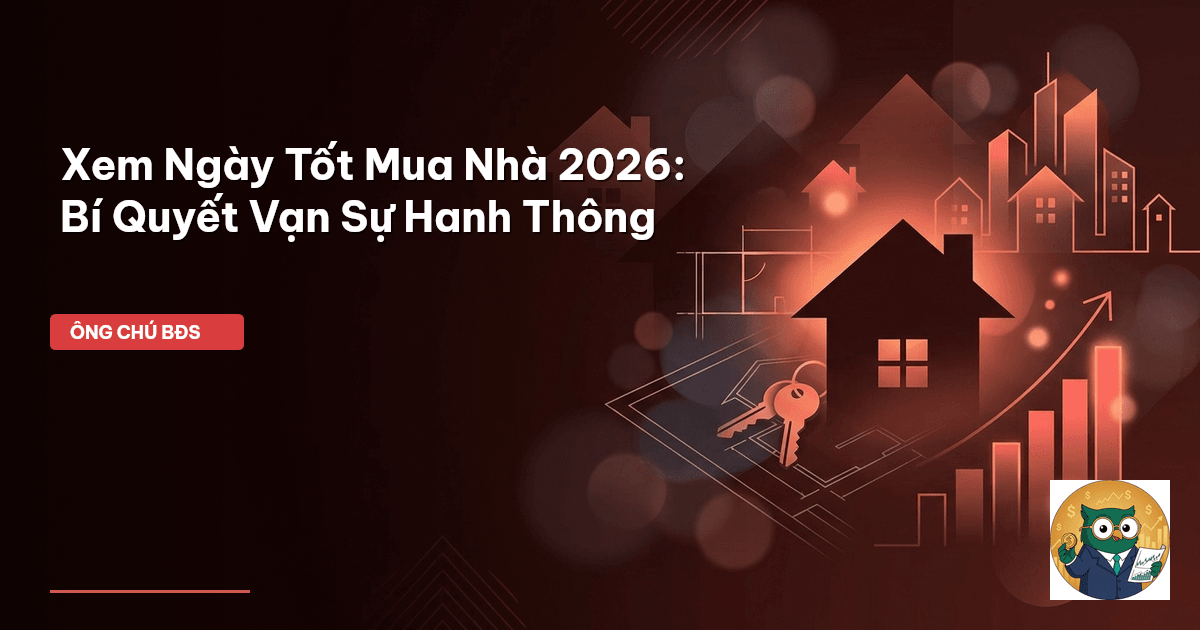 xem ngày tốt mua nhà