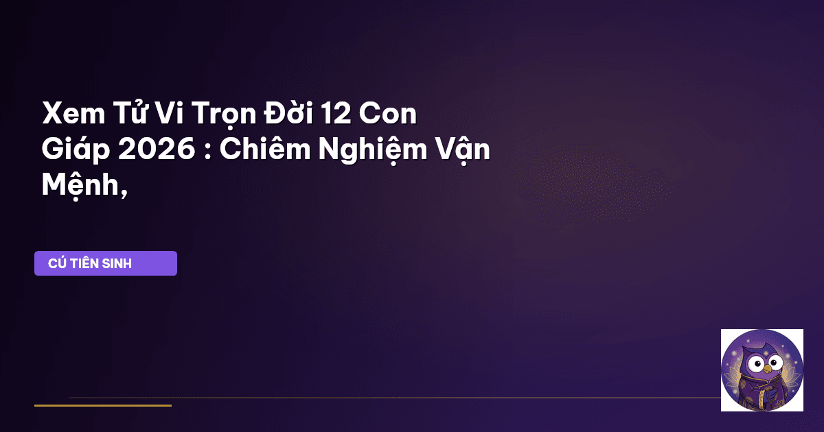 tử vi 2026