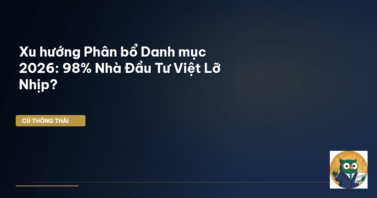 Xu hướng Phân bổ Danh mục 2026: 98% Nhà Đầu Tư Việt Lỡ Nhịp?