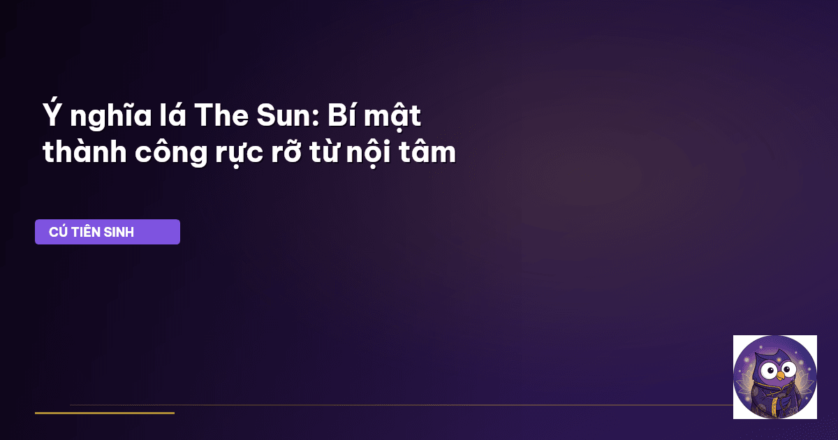 ý nghĩa lá The Sun