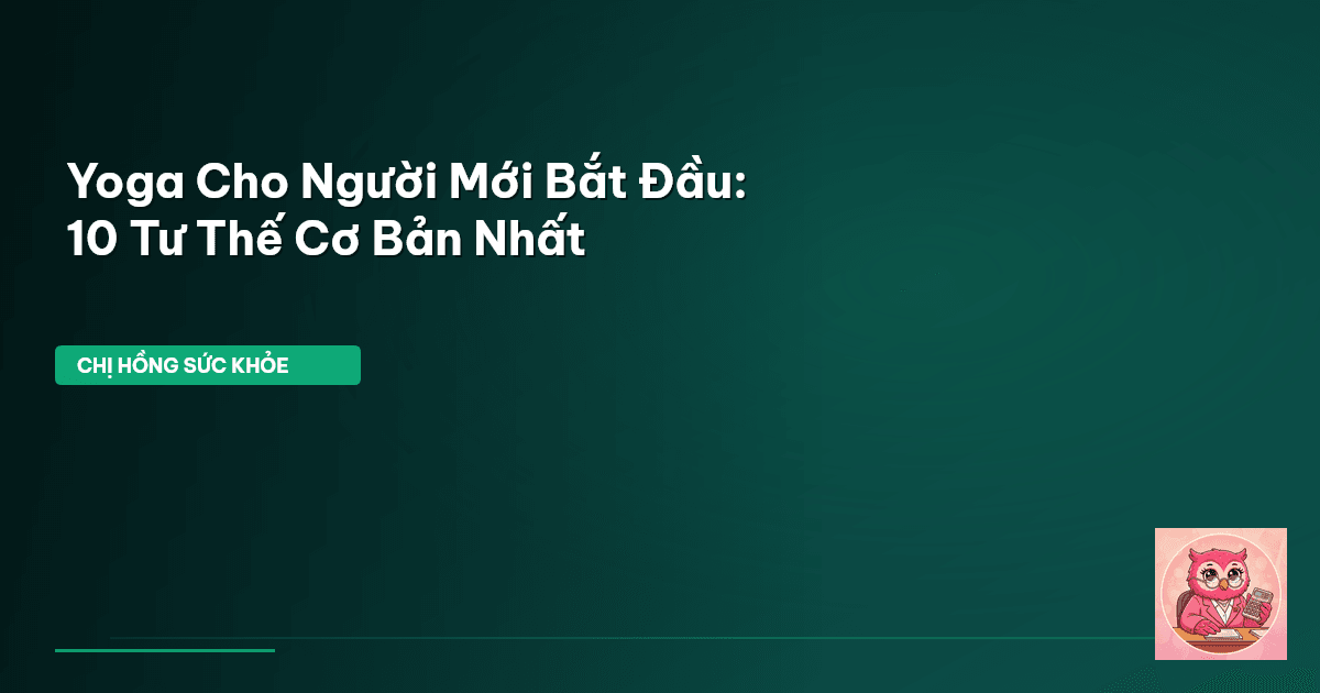 yoga cho người mới bắt đầu