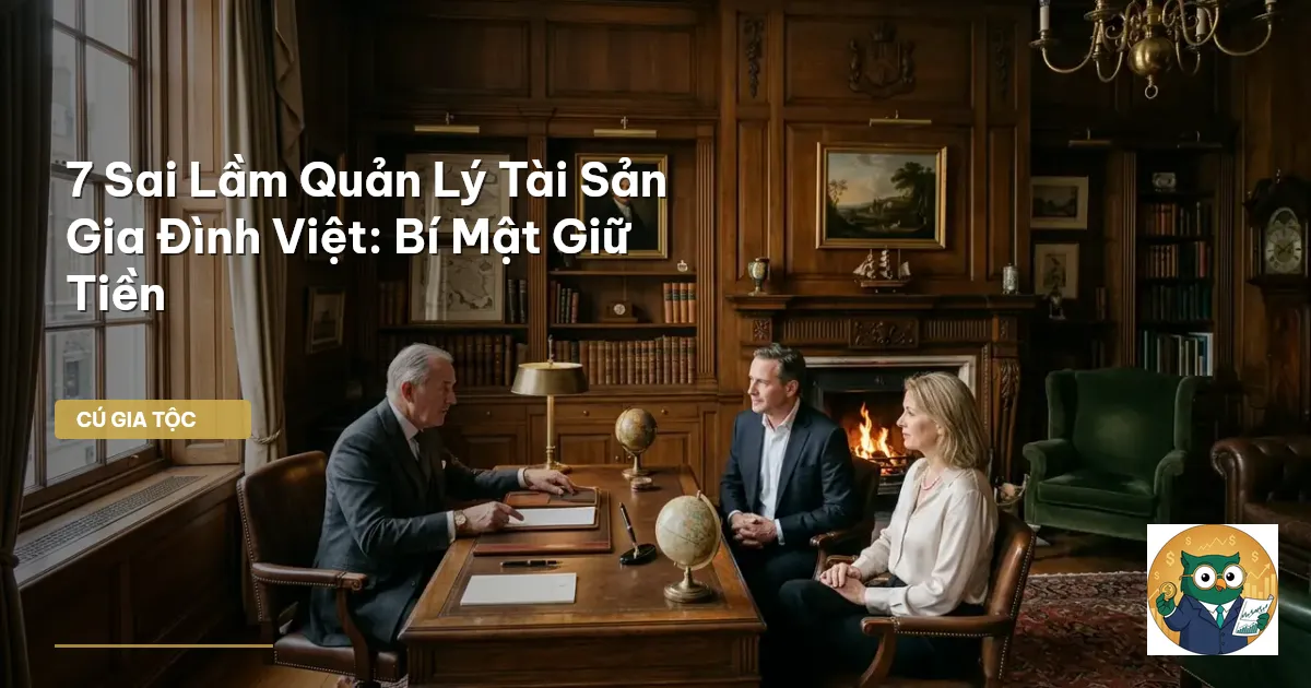 quản lý tài sản gia đình
