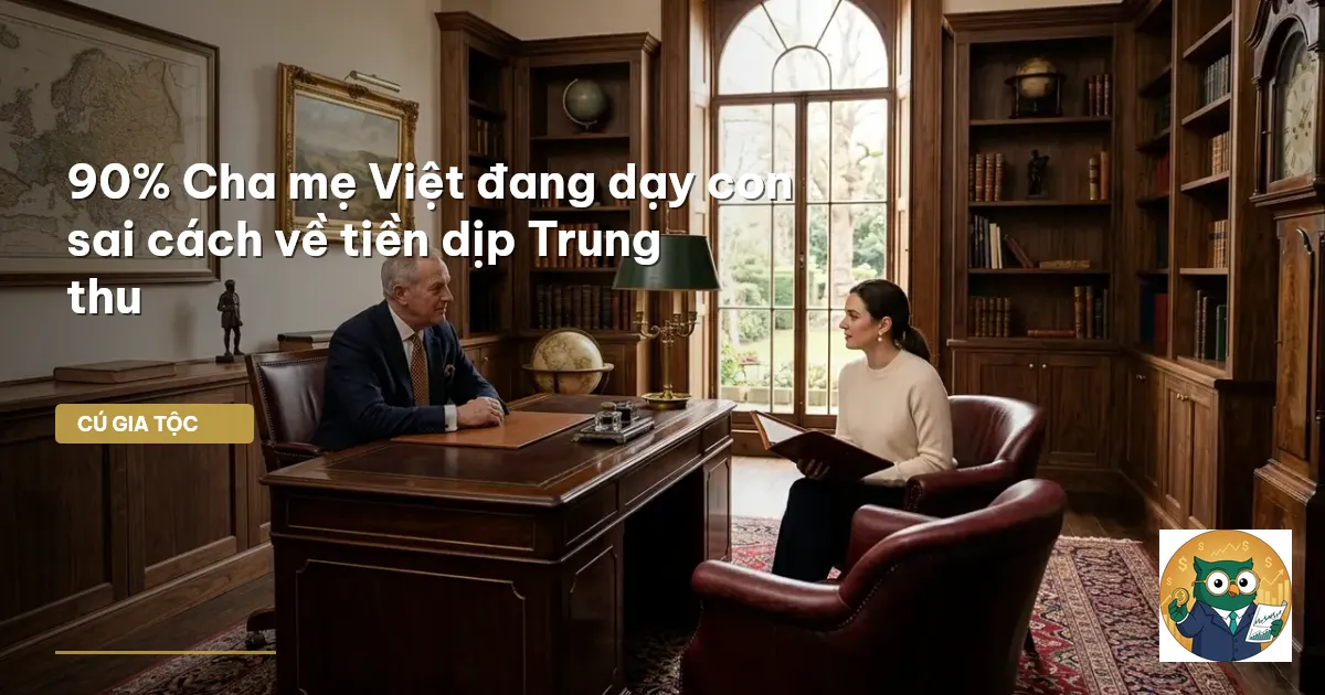dạy con về tiền