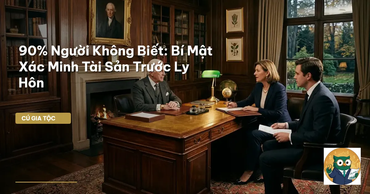 xác minh tài sản ly hôn