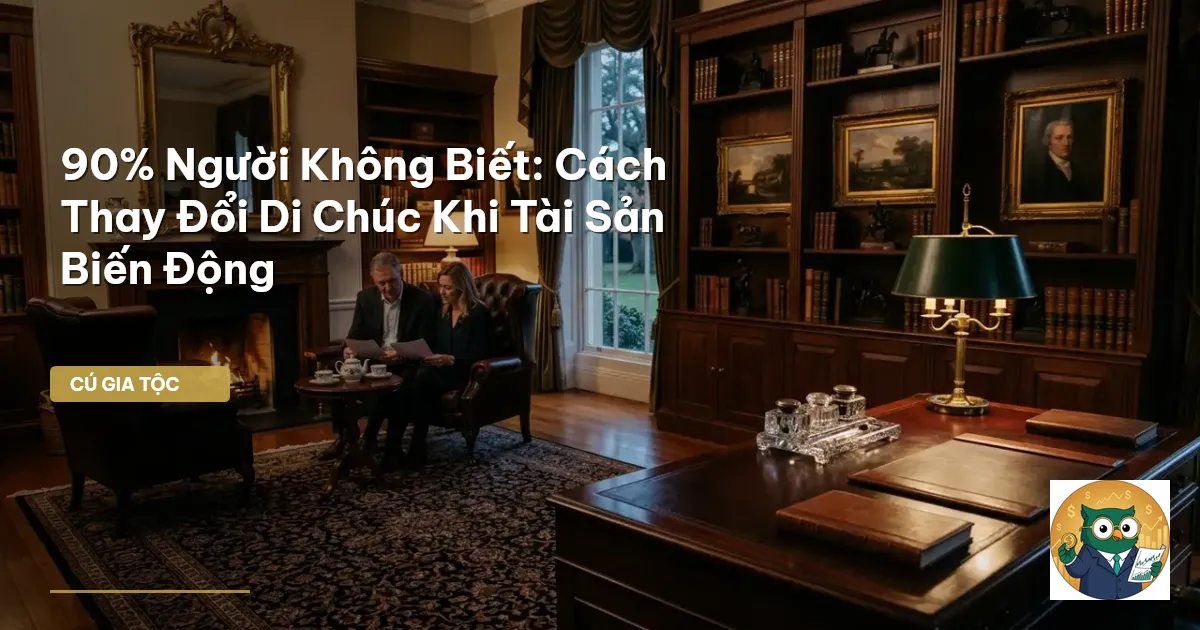 thay đổi di chúc